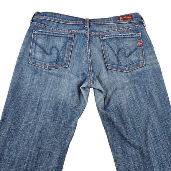 Citizens of Humanity Women’s Ingrid #002 Low Waist Flare Stretch Jeans Size 30 ( - Picture 16 of 16